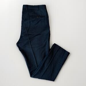 Incotex Wool Pants 38 Dark Gray Italy Dress Trousers Designer Minimalist